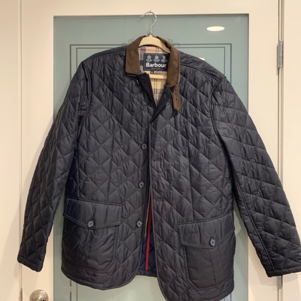 Dark Blue Barbour Jacket